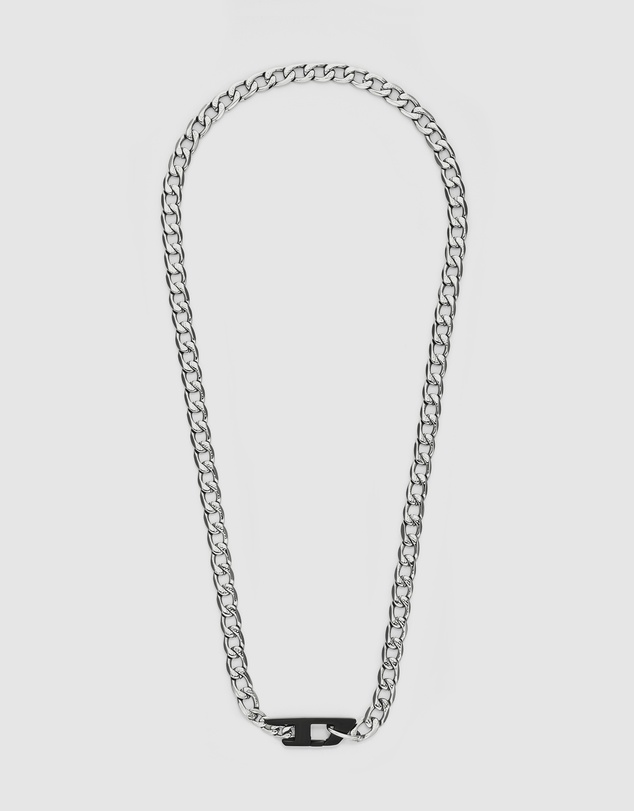 Diesel - D Logo Two-Tone Necklace