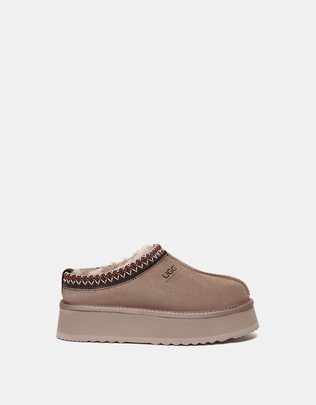 EVERAU - Australian Shepherd Ugg Ventus Platform Cow Suede Upper House Shoes