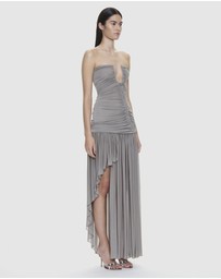 Christopher Esber - Arced Orion Strapless Gown