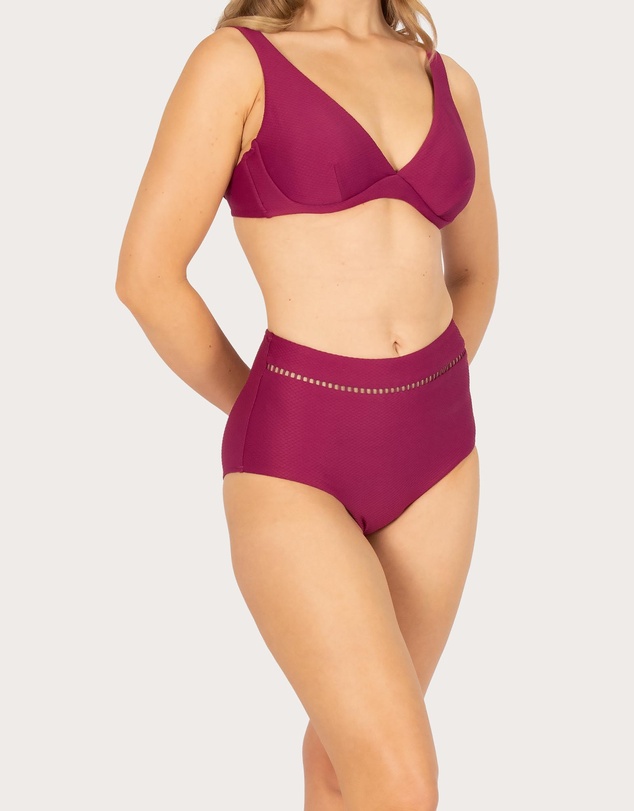 Baku Swimwear - Rococco Lace High Waist Bikini Bottom