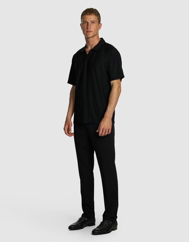 yd. - Diego Textured Polo Shirt