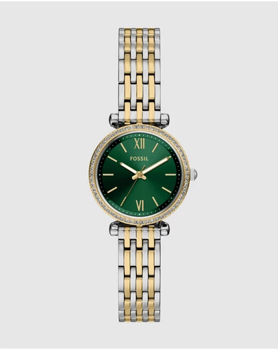 Fossil - Carlie Two Tone Analogue Watch