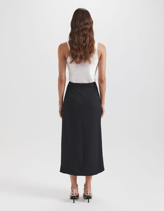 SABA - Dharma Drape Midi Skirt