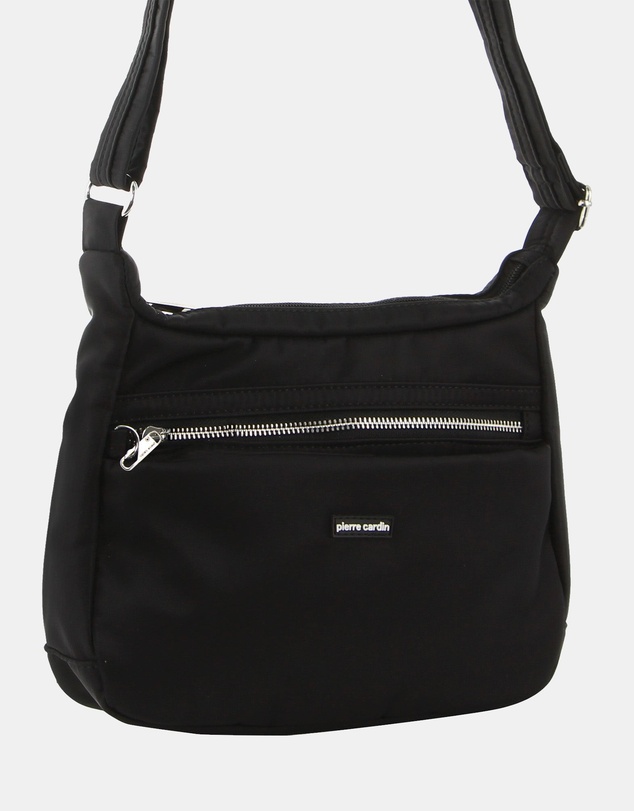 Pierre Cardin - Pierre Cardin Nylon Anti-Theft Cross Body Bag