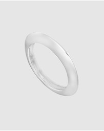 Kitte - Fast Lane Bangle - Silver