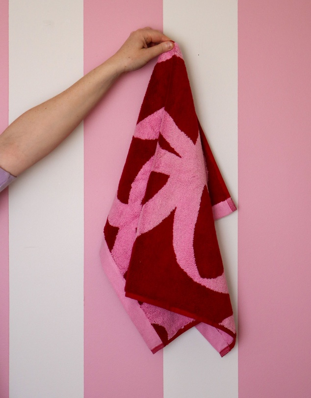 Mosey Me - Ribbon Hand Towel