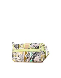 Pre-Loved by Azura Reborn - Pre-Loved prada Printed Crossbody Bag with Adjustable Shoulder Strap and Buckle Closure