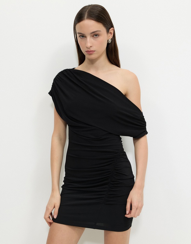 Calli - Bonner Draped Mini Dress