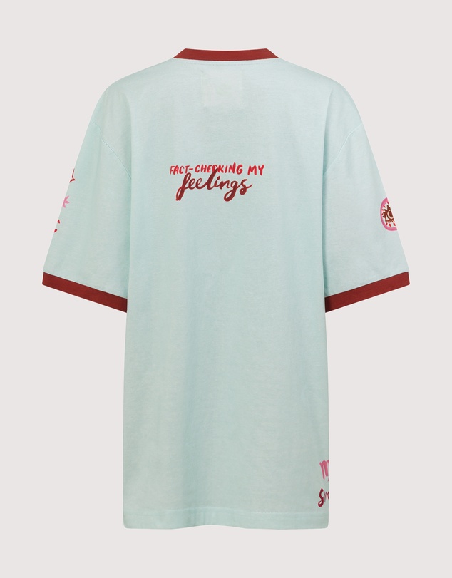 The Somewhere Co - Virgo Astrology Oversized Tee