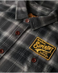Superdry - Embroidered Check Overshirt