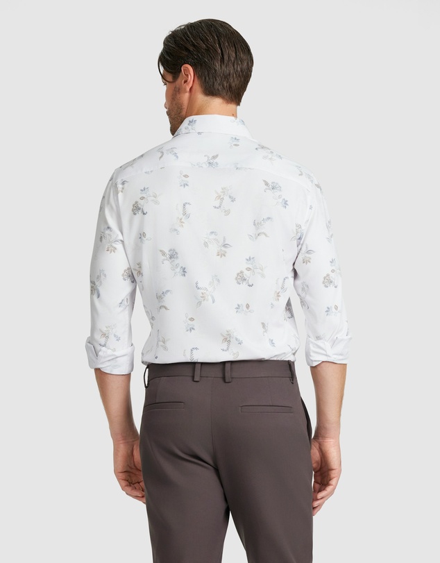 Tarocash - Sol Slim Bamboo Floral Shirt