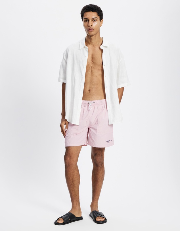 NAUTICA - 1983 Flag Swim Shorts