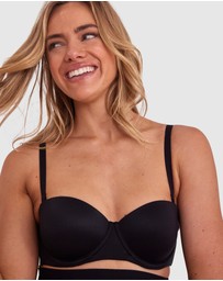 Bras N Things - Body Bliss Strapless Contour Bra - Black