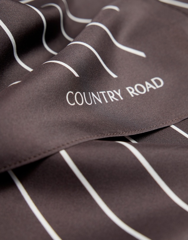 Country Road - Silk Stripe Scarf