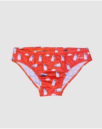 Salty Johnson - OG Shakers Brief Orange