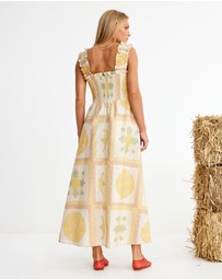 Binny - Straw Bale Dress