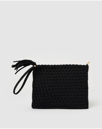 Arms Of Eve - Lavinia Clutch Bag - Black