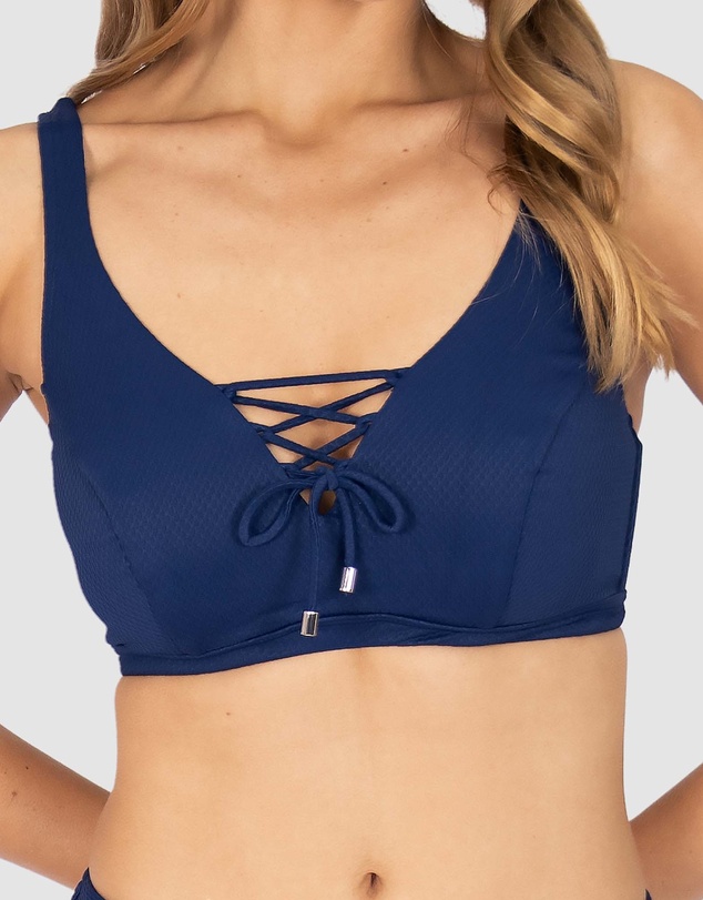 Baku Swimwear - Rococco E/F/G Cup Lace Up Bikini Bra Top