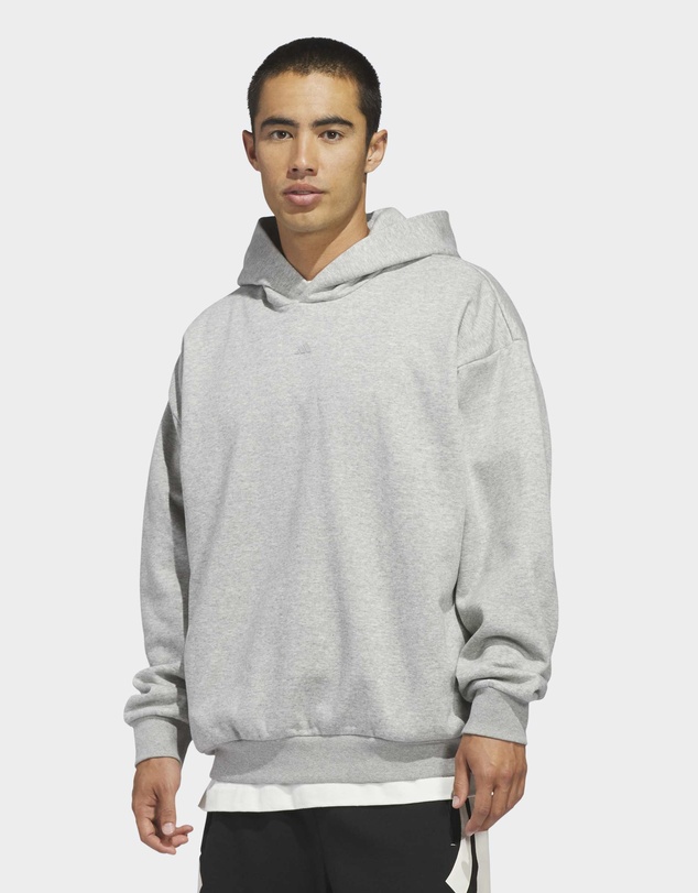 adidas Performance - adidas Basketball Fleece Hoodie (Gender Neutral) Mens