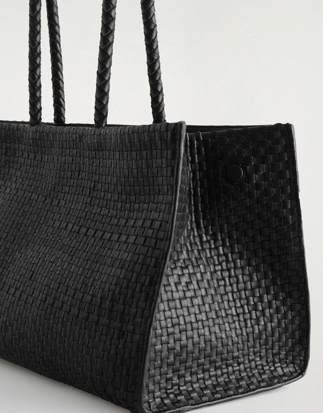 COS - Gallery Hand-Woven Tote Bag