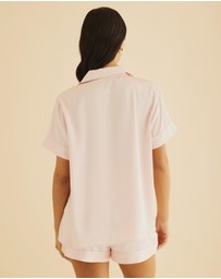Atmos&Here - Lilah Short Satin PJ Set