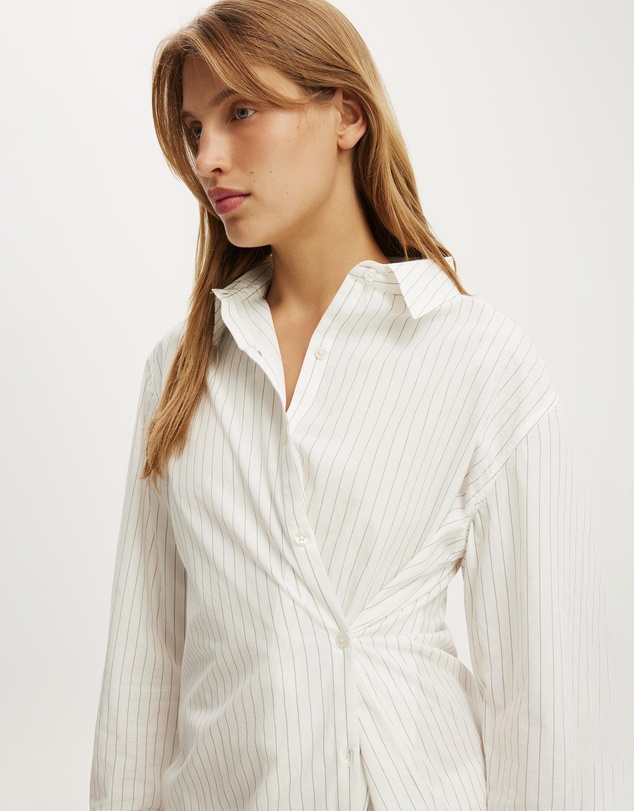 Cotton On - Ella Wrap Long Sleeve Shirt