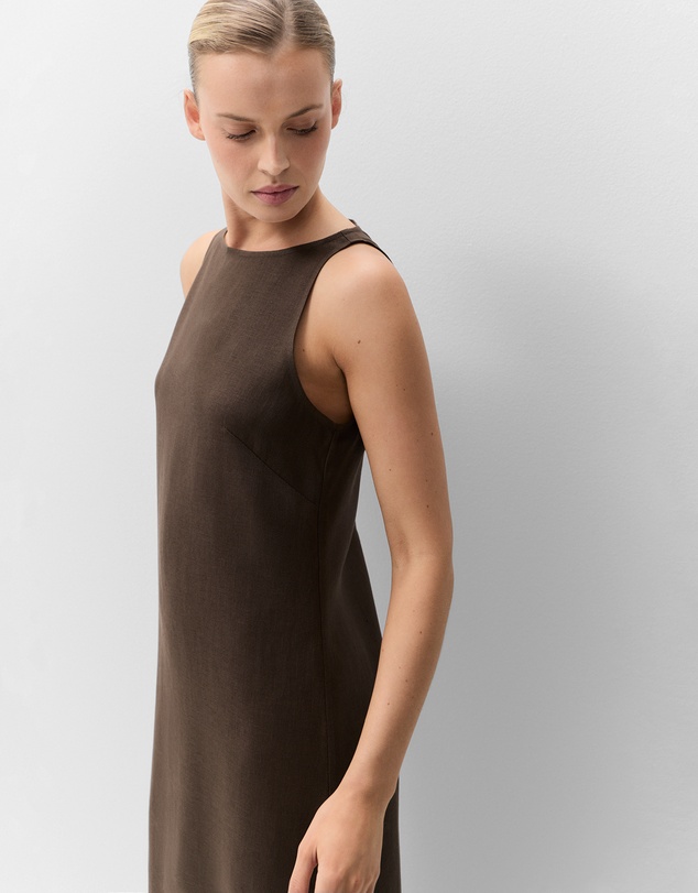 UNISON - Linen Sleeveless Maxi Dress