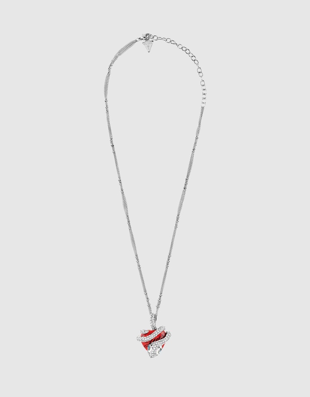 GUESS - Silver-Tone Vintage Guess Necklace