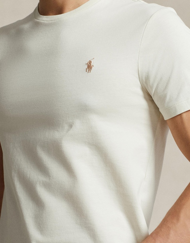 Polo Ralph Lauren - ICONIC EXCLUSIVE - Custom Slim Fit Jersey Crewneck T-shirt