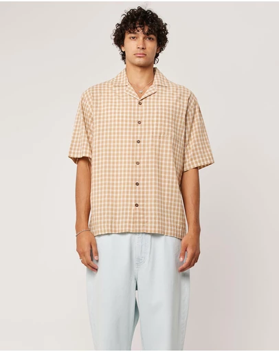 Rolla's - Palomino Check Bowler Shirt