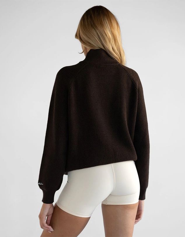 Leelo Active - Knit Quarter Zip Jumper