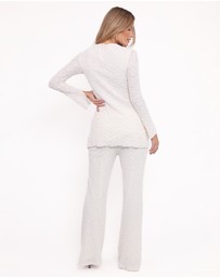 Petal & Pup - Gracie Lace Pant Set - Cream