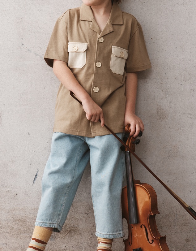 Alfred - Hector Shirt | Khaki