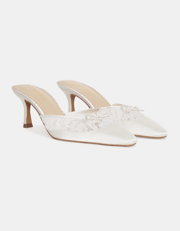 For Love & Lemons - Beatrice Lace Mules
