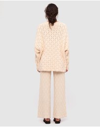 Zulu & Zephyr - Basketweave Knit Pants