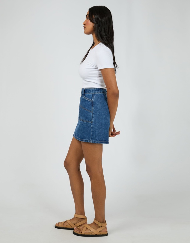 All About Eve - Becca Skirt Heritage Blue