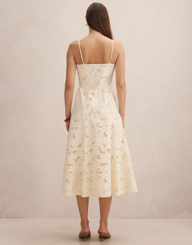 Forever New - Millie Embroidered Midi Dress