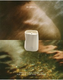 Black Blaze - Rainveil Ceramic Candle