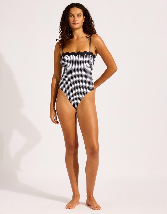 Seafolly - Gia Check RIC Rac One Piece