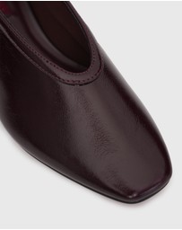 Betts - Alora Block Heel Ballet Pumps