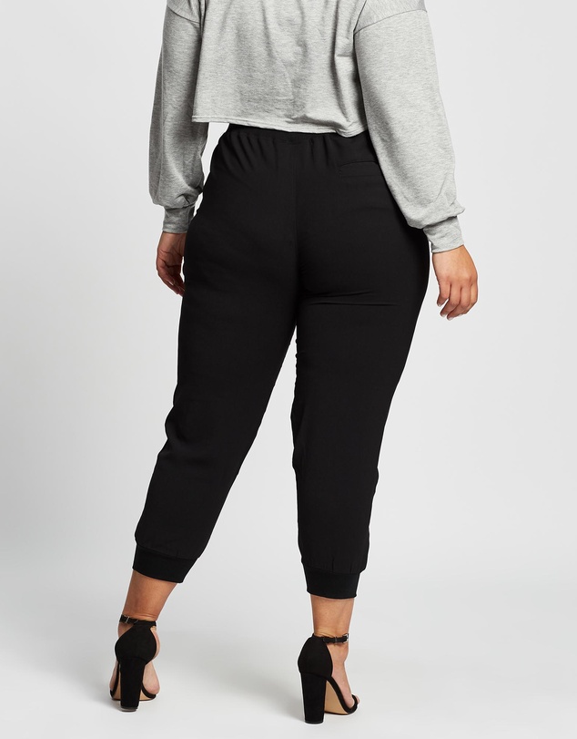 Love Your Wardrobe - Bree Relaxed Rib Cuff Pants