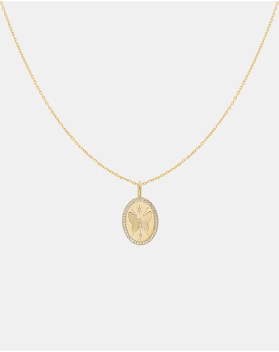 Ania Haie - Gold Butterfly Pendant Necklace