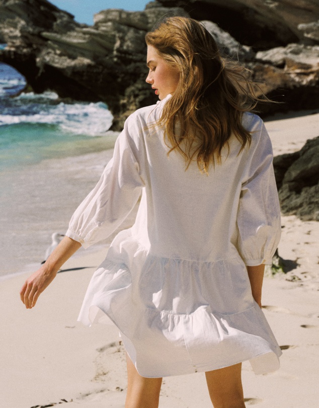 Soon Maternity - Lotte Linen Mini Dress