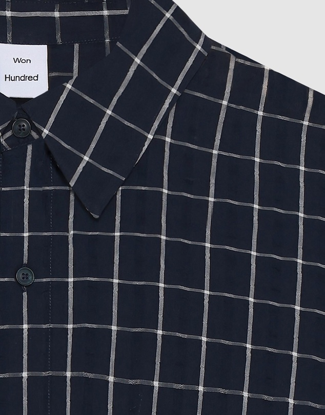 Won Hundred - Maza Check SS Shirt