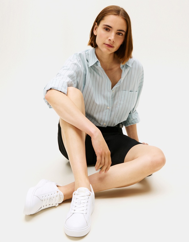 Tommy Hilfiger - Essential Elevated Court Sneakers - Women's