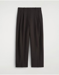COS - Relaxed Twill Wide Leg Trousers