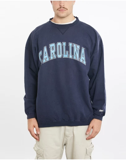 Vintage by The Real Deal - Pre Loved - Vintage 90s University of North Carolina Sweatshirt