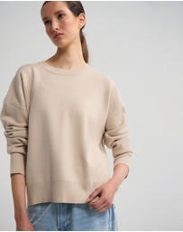 Oxford - Lexie Cotton Crew Neck Knit
