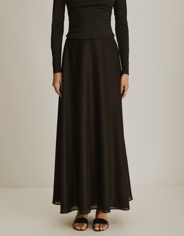 Atmos&Here - Kate Organza Maxi Skirt