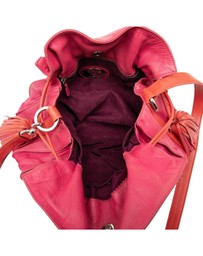 Pre-Loved by Azura Reborn - Pre-Loved Bicolor Nappa Flamenco Tassel 30 Crossbody